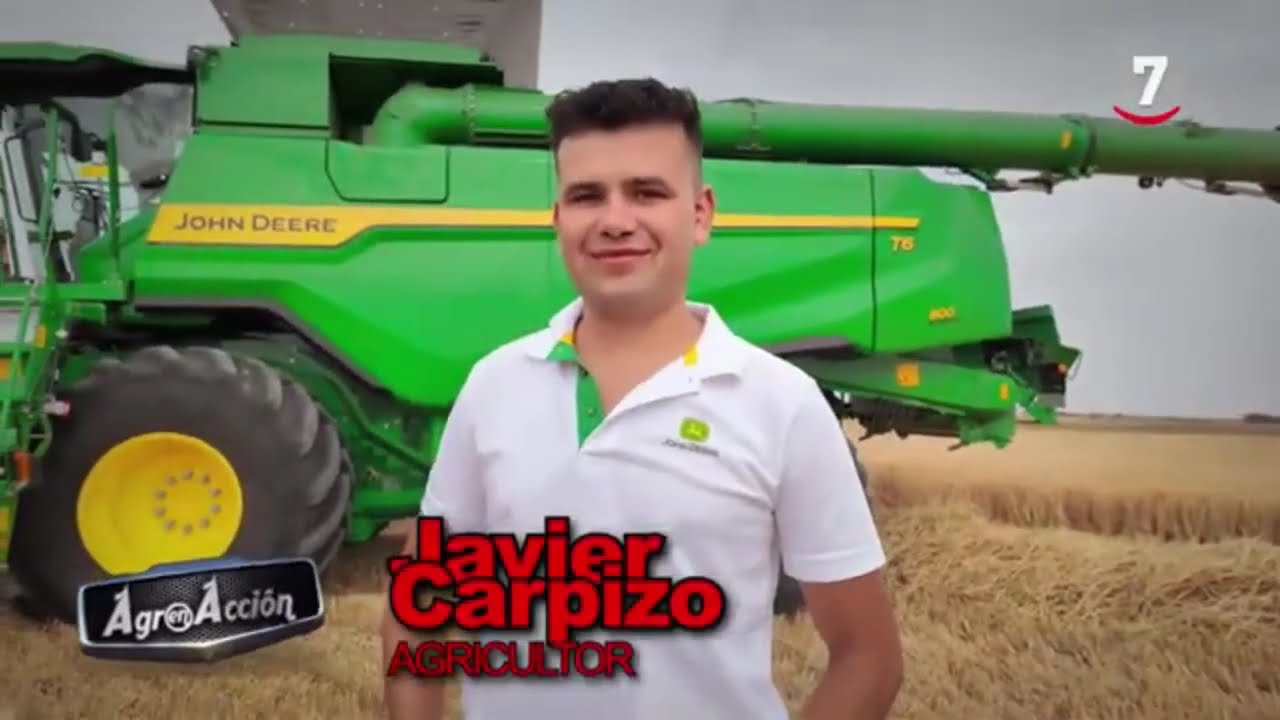 Cosechadora John Deere T6 800 (Agro en acción)