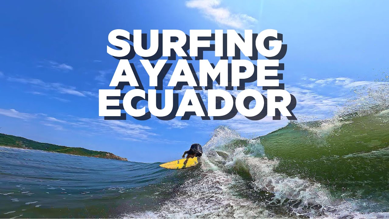 Surfing Ecuador 🇪🇨- Surfing Ayampe No Crowds 🤯🌊