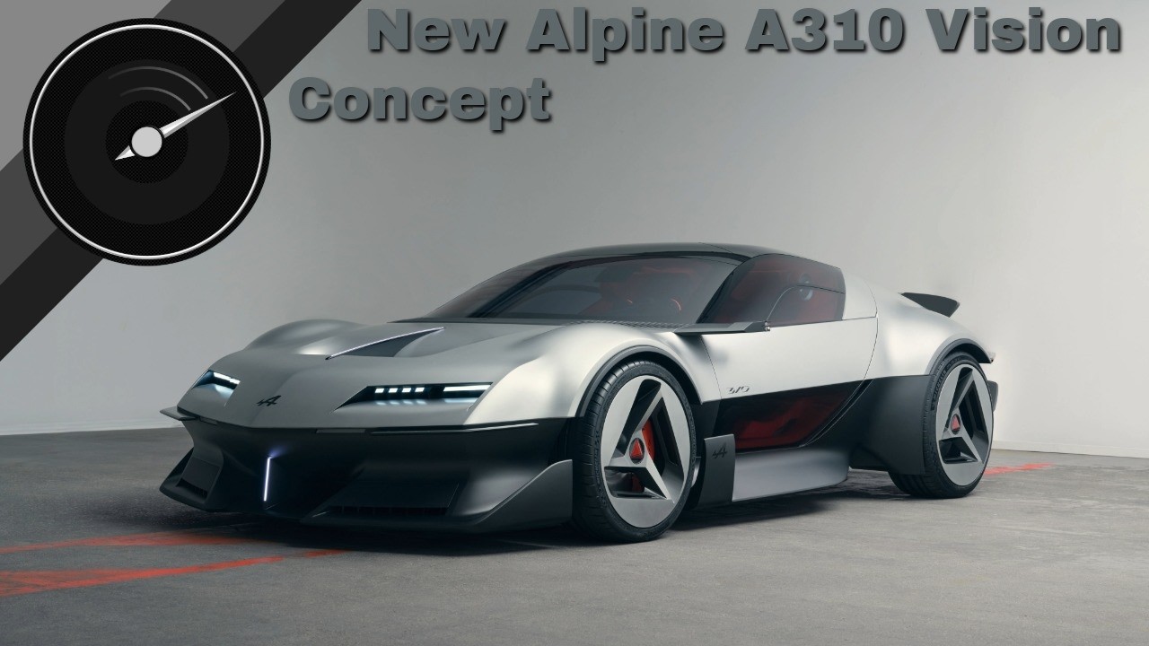 This is the new Alpine A310 Vision Concept