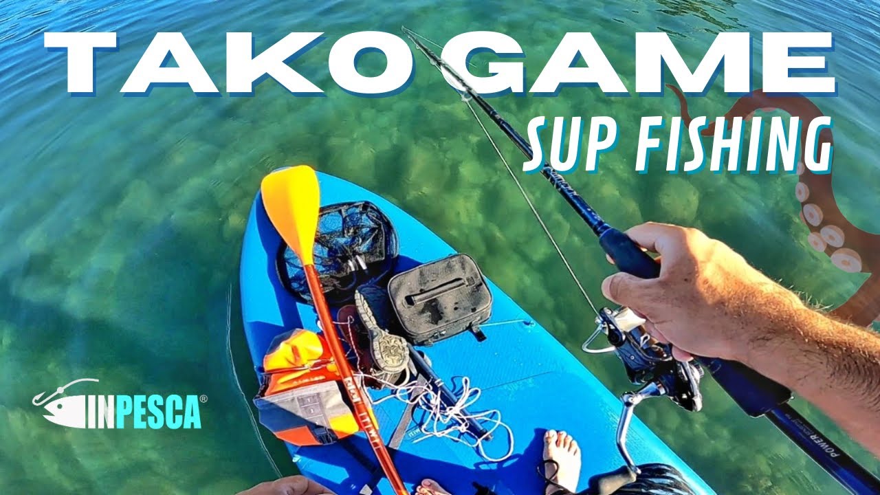 TAKO GAME | il mio primo POLPO pescando dal SUP (stand up paddle fishing - octopus)