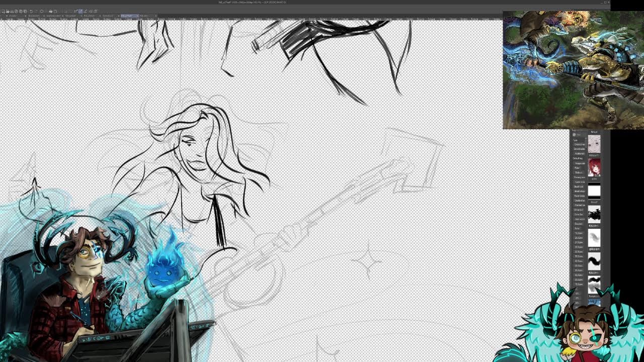 Drawing Comic Tonight