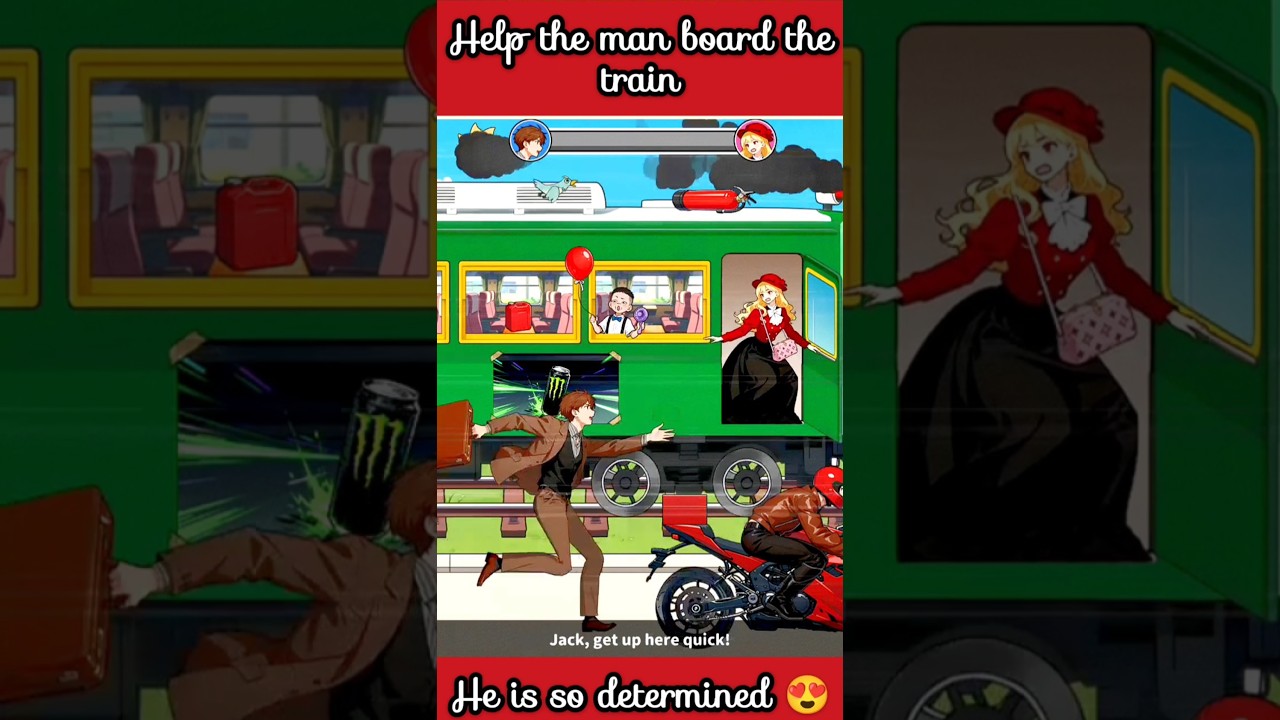 Help the man board the train | Brain Puzzle | Puzzle games 