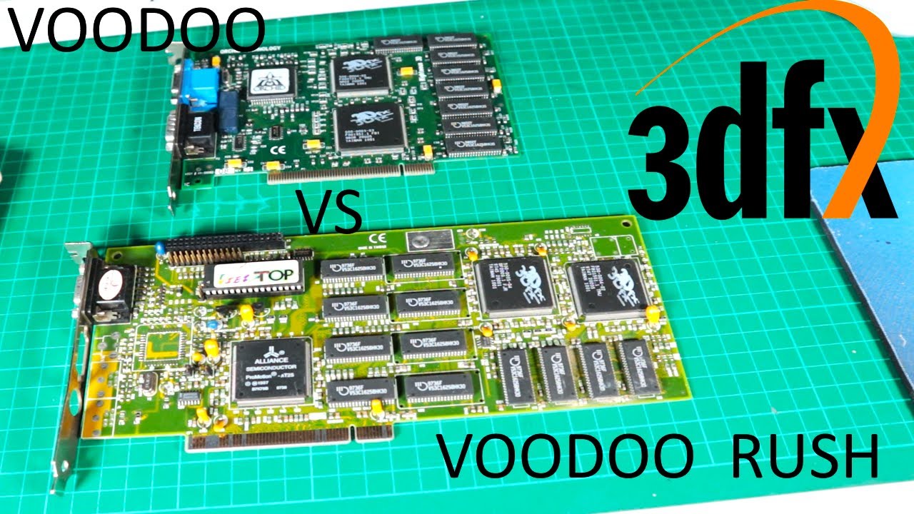 Voodoo rush vs Voodoo, who is the king of gen 1 3dfx?? Was the rush so bad🤔