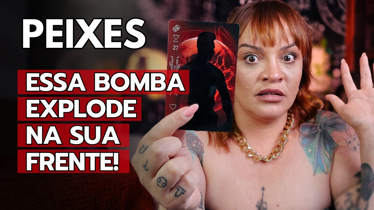 PEIXES TEM ATÉ DATA MARCADA! ALERTA! A ESPIRITUALIDADE TE MOSTRA: ESSA PESSOA NÃO É O QUE PARECE!