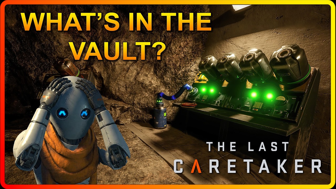 We Find What's In The Mysterious Vault? | The Last Caretaker