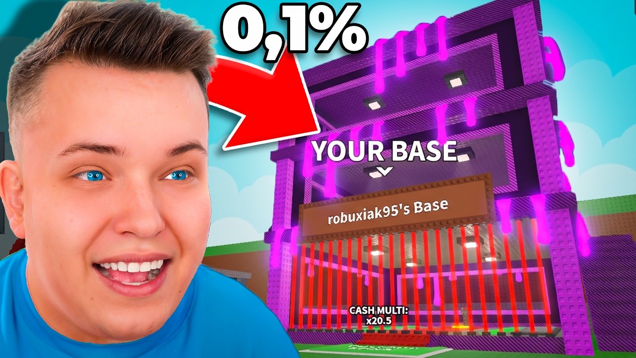 Taką BAZE MA 0.1% graczy w Steal A Brainrot ROBLOX!
