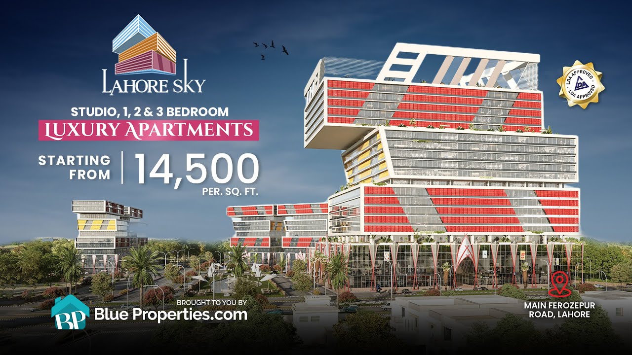 Lahore Sky | Tallest LDA-Approved Building of Punjab | BlueProperties.com