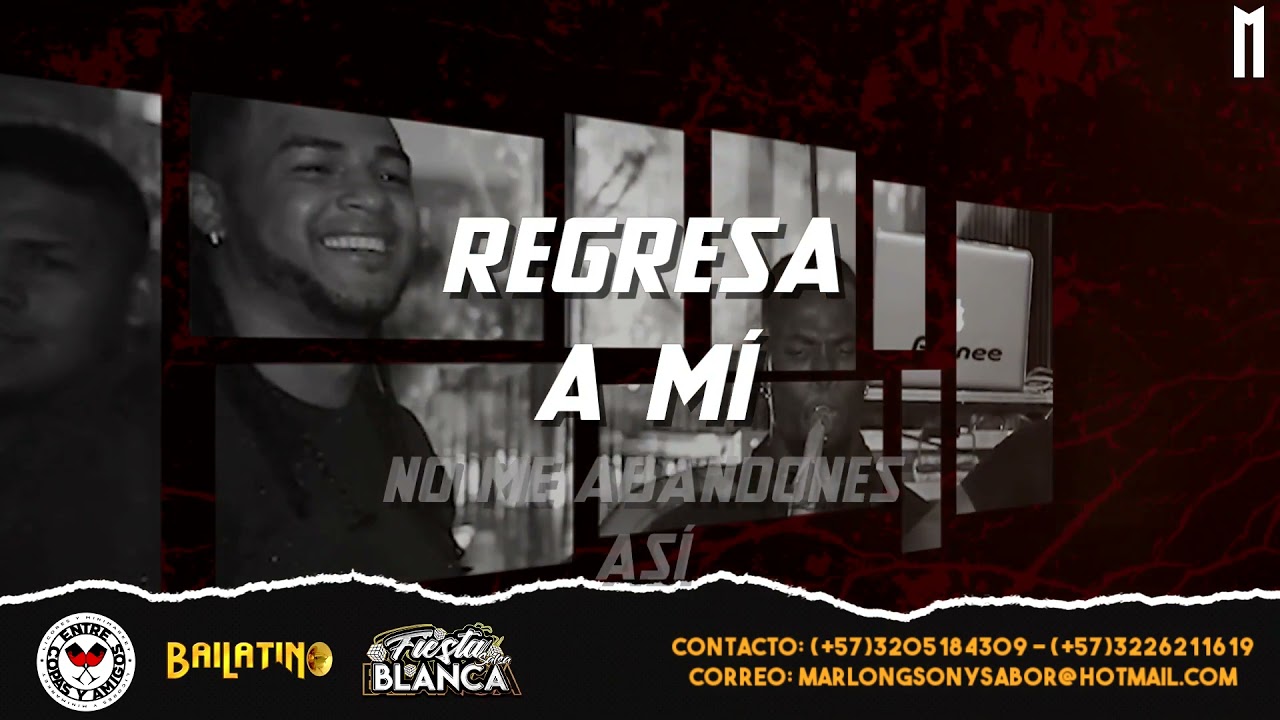 Regresa a mi - Corrine Lebron (Letra) - Marlong Son y Sabor 2021 (HQ)