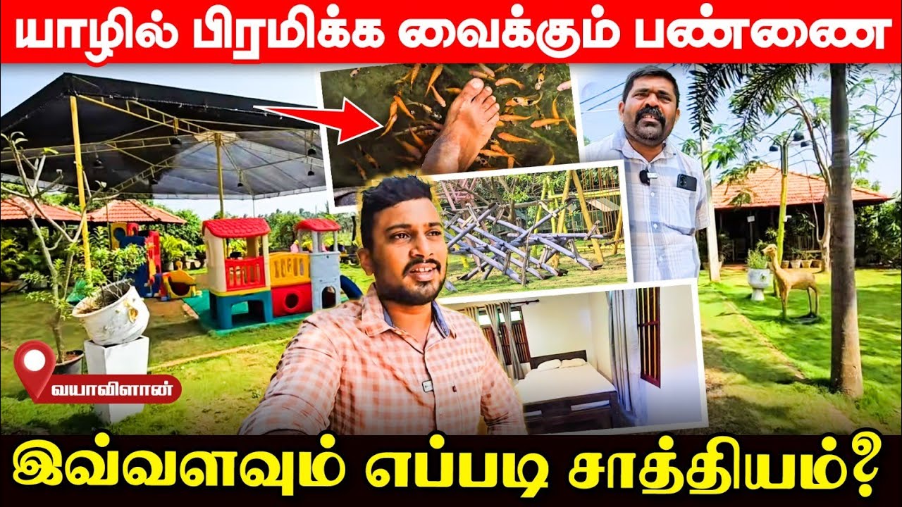 இனி வெளிநாடு போக தேவையேயில்லை; யாழில் பிரமாண்டம் காட்டும் தொழில் முயற்சியாளர்! | UshanthanView