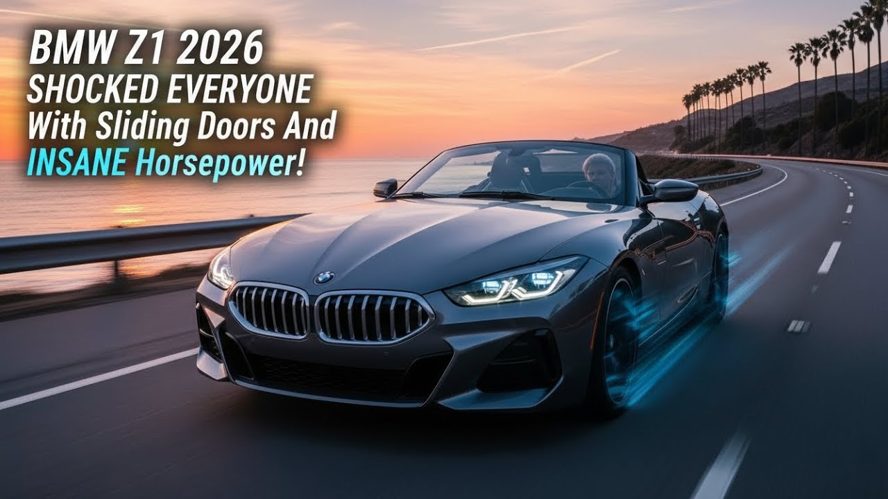BMW Z1 2026 SHOCKED EVERYONE With Sliding Doors And INSANE Horsepower!