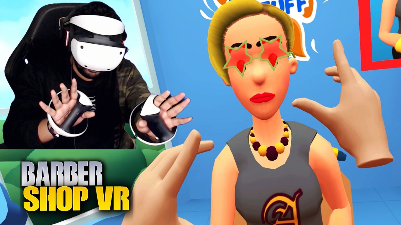 SHE MISUNDERSTOOD ME AS A BAD GUY 🤣! (Shave & Stuff VR)