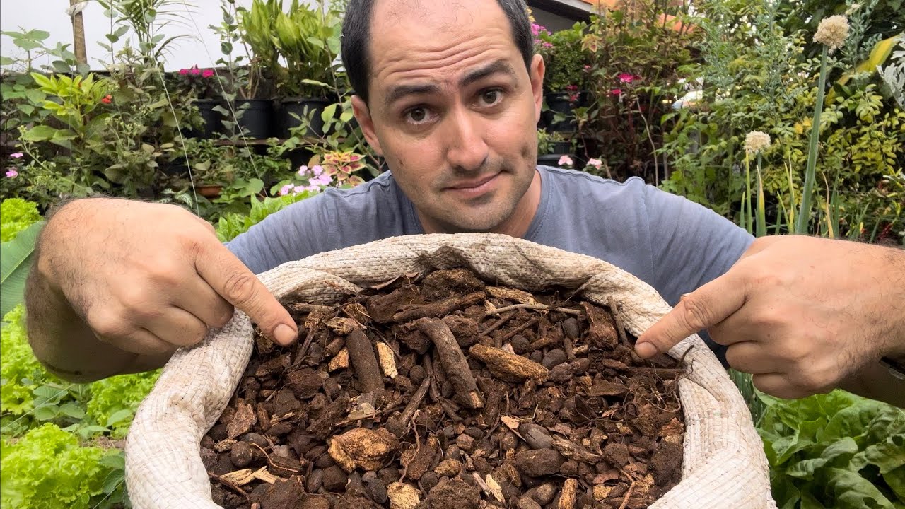 RESTOS DE MADEIRAS E GALHOS DÁ COMPOSTAGEM?