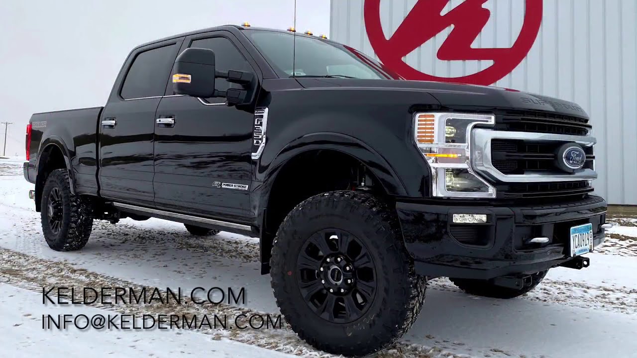 2021 Ford F-350 Tremor - Stock Height Air Suspension