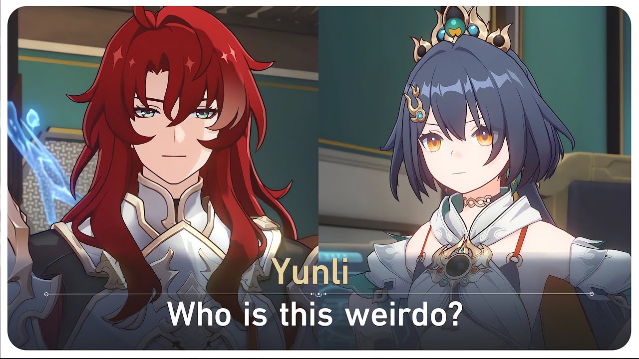 Yunli Calls Argenti a Weirdo (Cutscene) Yunli Story Quest | Honkai Star Rail 2.4