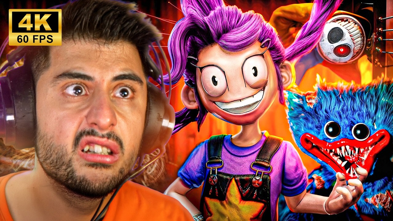 POPPY PLAYTIME CHAPTER 5 TÜRKÇE TEK VİDEODA BİTİRDİM!!