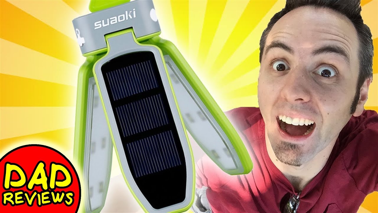BEST SOLAR POWERED LANTERN | Suaoki LED Solar Lantern Review