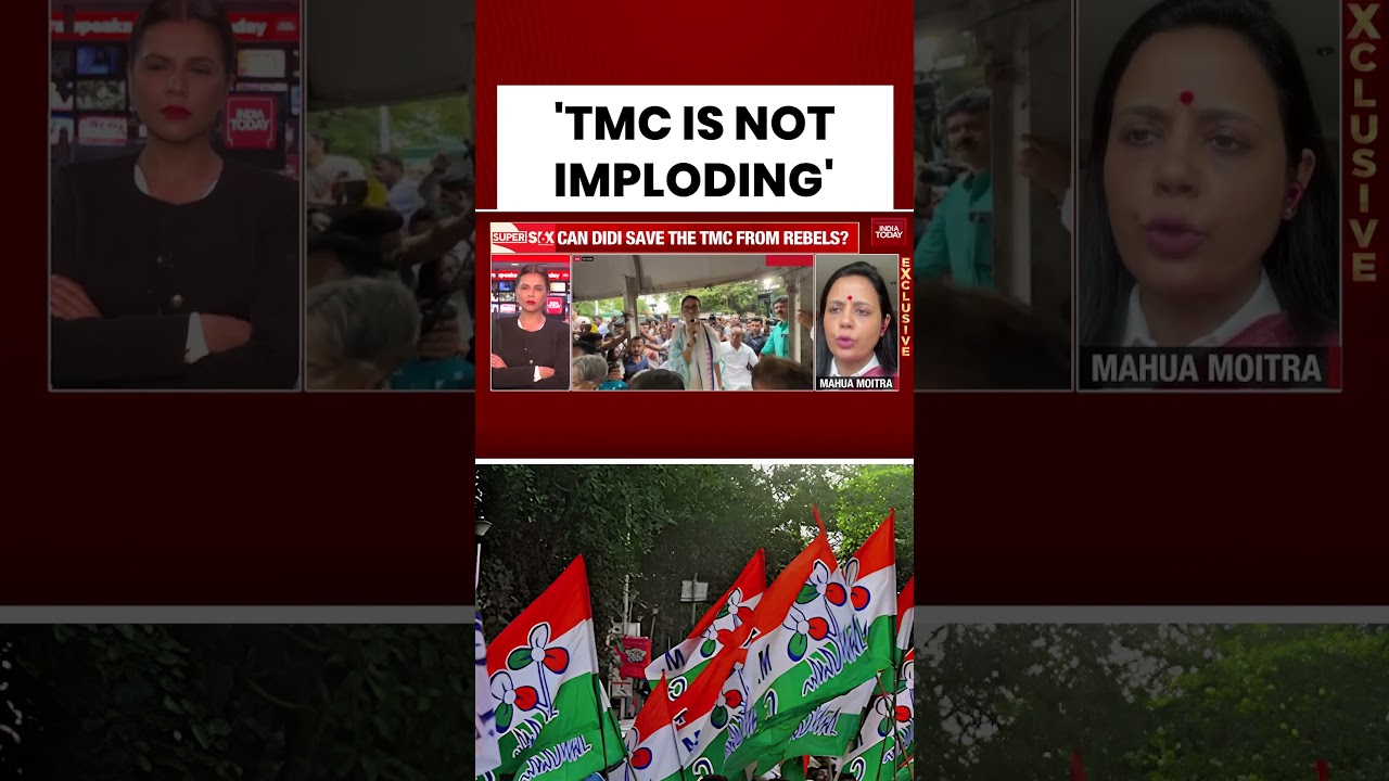 Махуа Мойтра защищает TMC: &laquo;Партия не разваливается&raquo; | #tmc #westbengal #mamatabanerjee #bjp