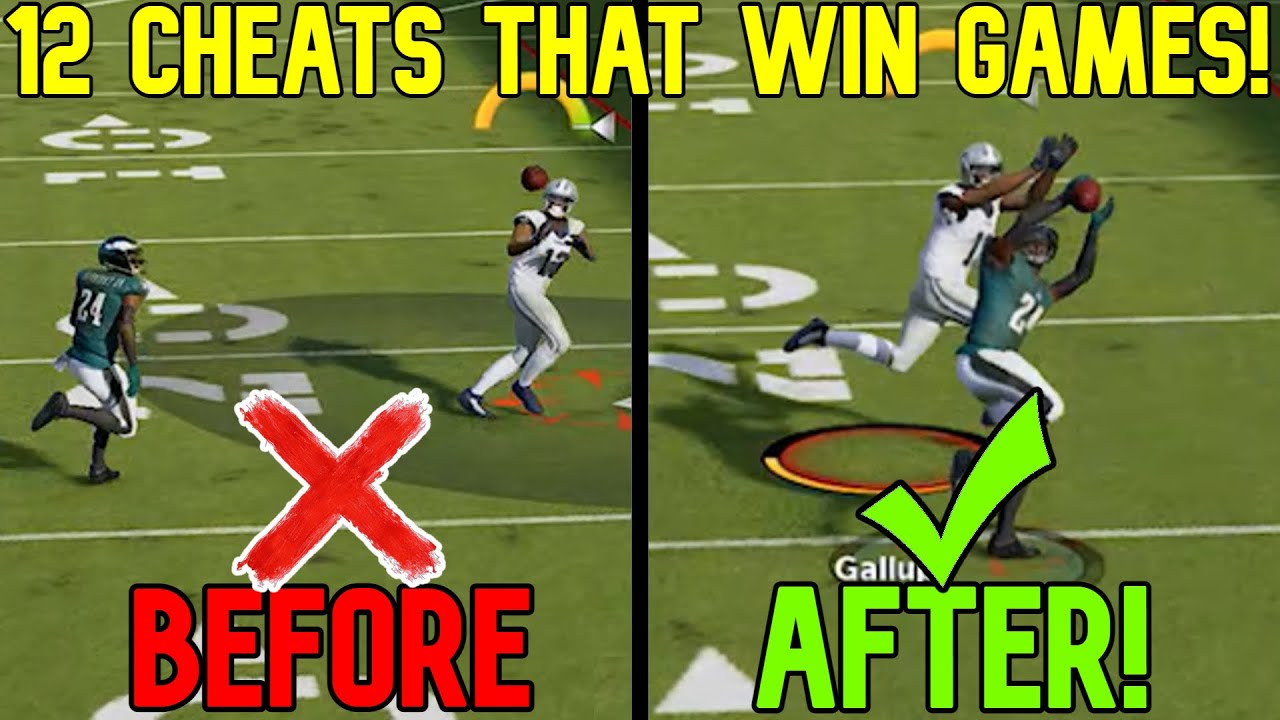 12 CHEATS You Don't Know About, To WIN MORE GAMES IN MADDEN NFL 23! Offense & Defense Tips & Tricks
