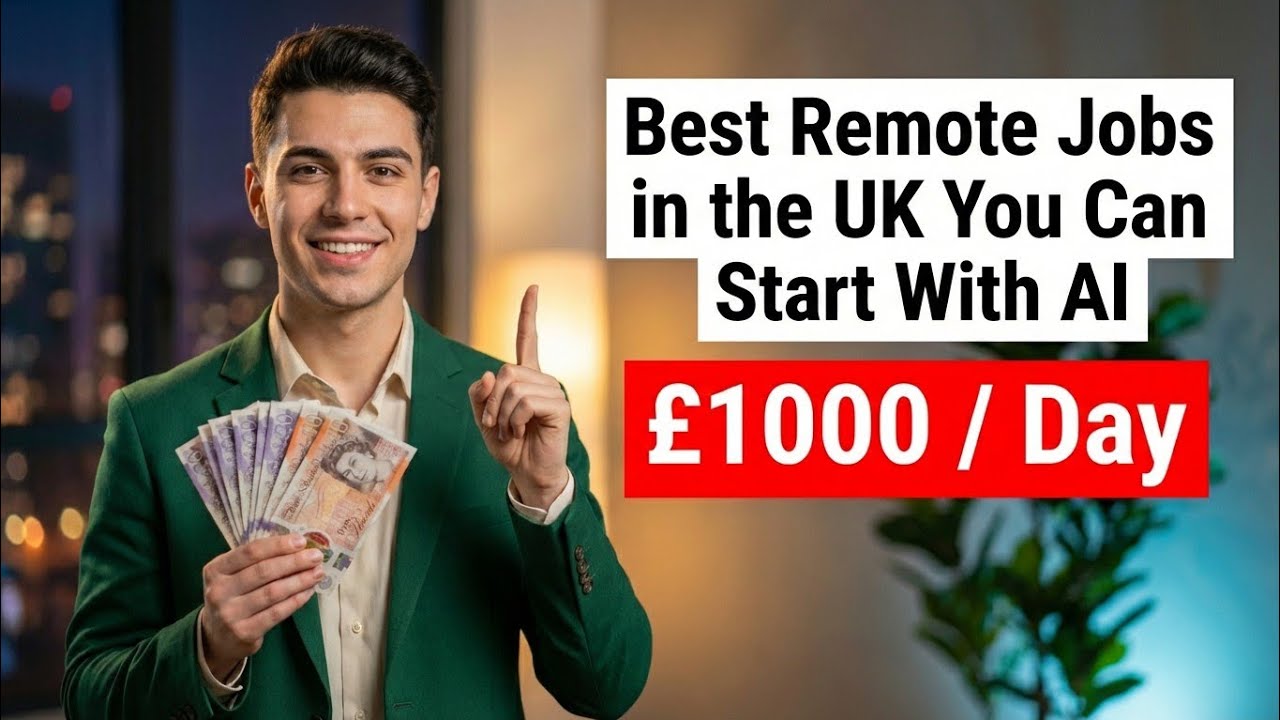 (2026)Best Remote Jobs in the UK You Can Start With AI Making £1000