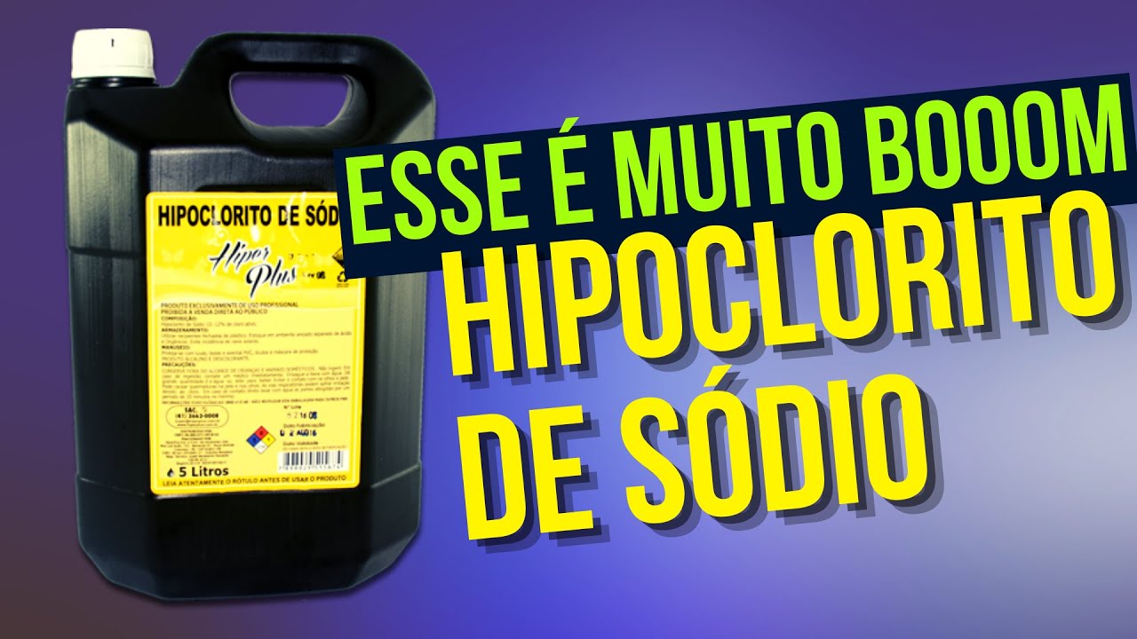 Hipoclorito - Esse produto &eacute; Boooom!