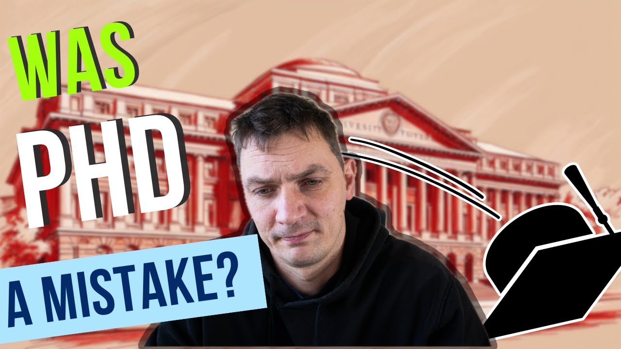 Стоит ли получать докторскую степень (и почему я жалею, что получил ее)