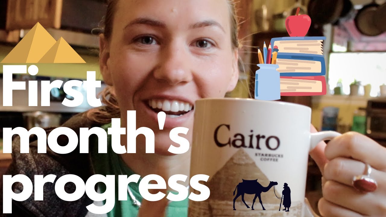 How I'm learning Arabic l 1 MONTH PROGRESS