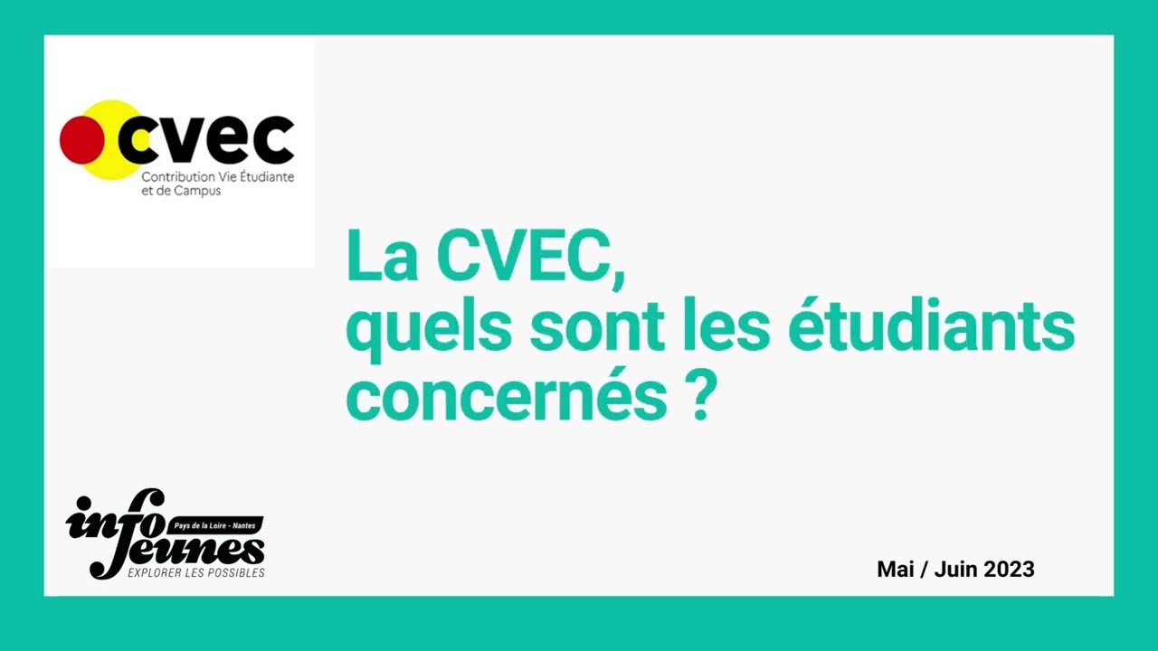 La CVEC, quels sont les étudiants concernés ?