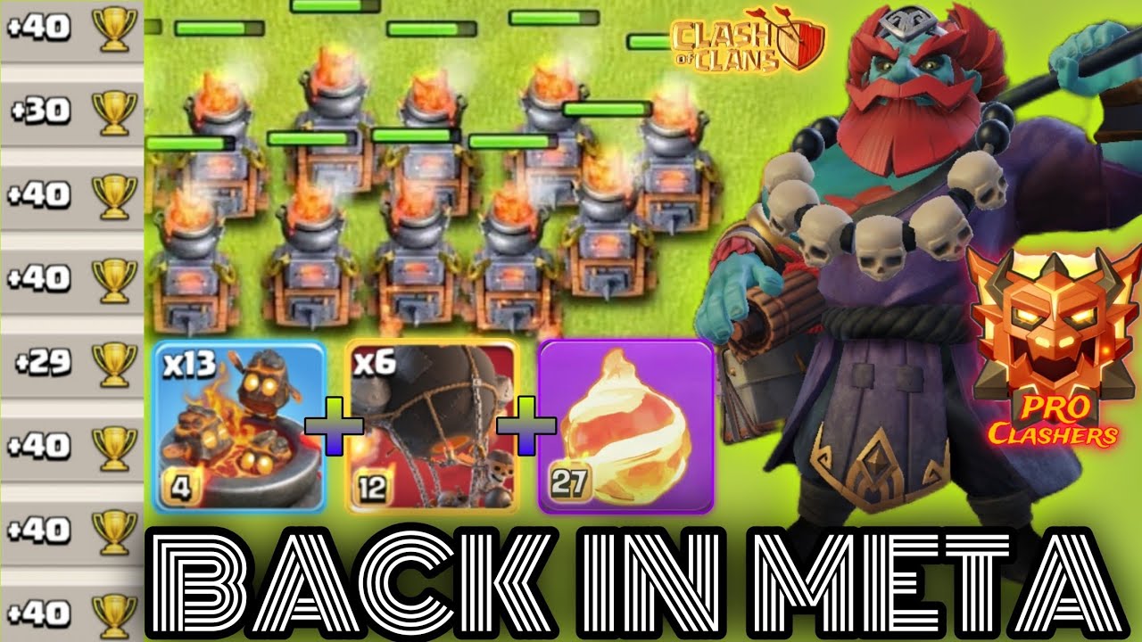 Mass FURNACE+FIREBALL Back In Meta Again. Warden Walk+Furnace+Sui Hero Dominant In Legend League. 👇