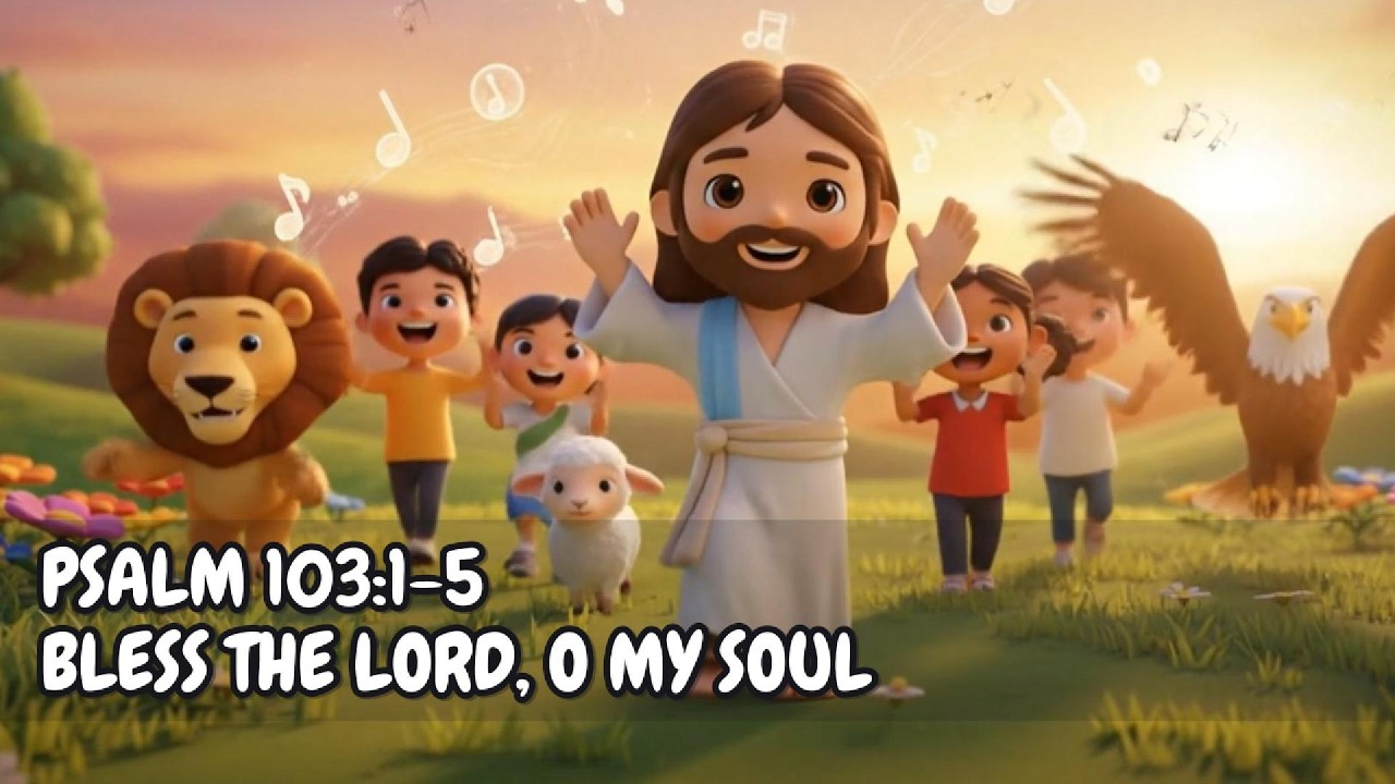Psalm 103:1-5 | Bless The LORD, O My Soul | Children Song