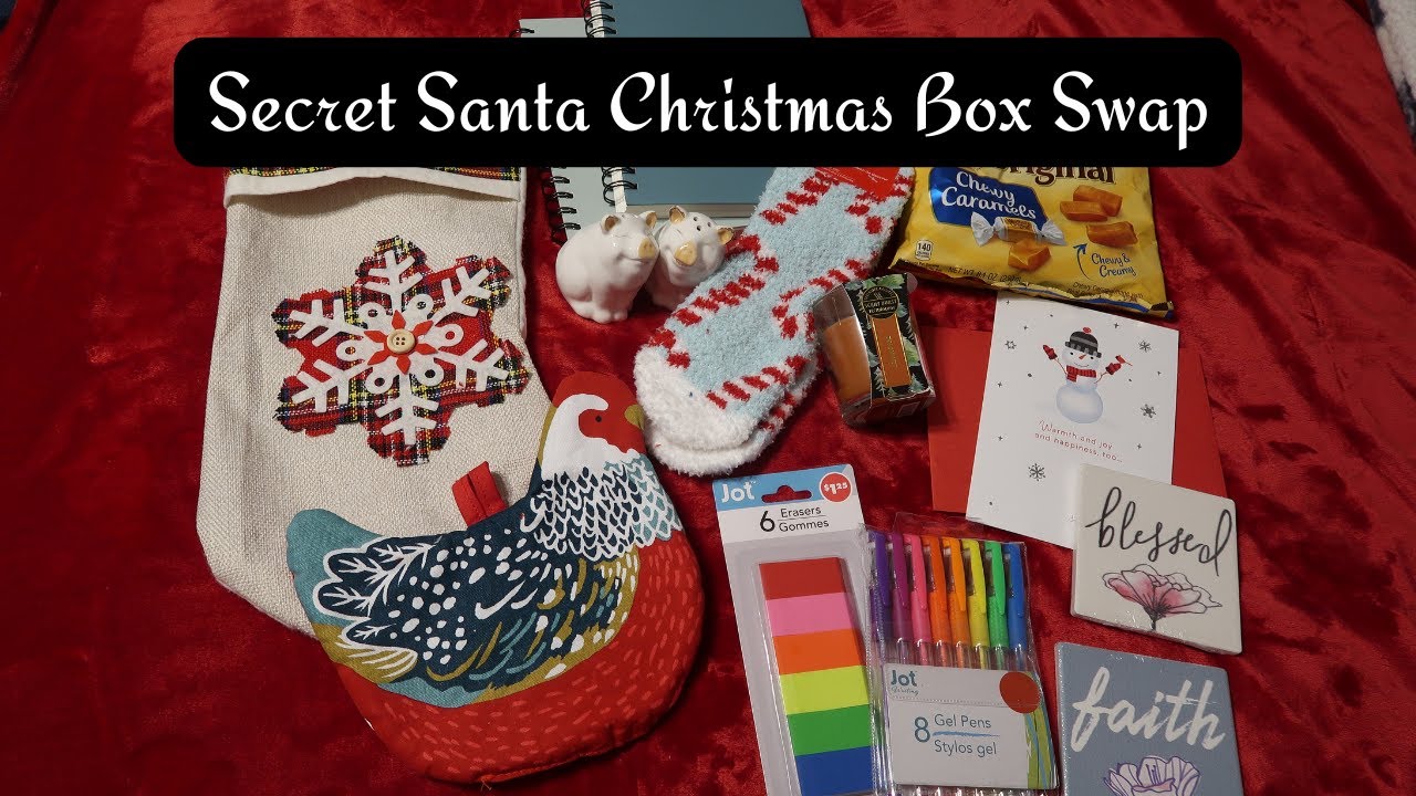 Secret Santa Christmas Box Swap