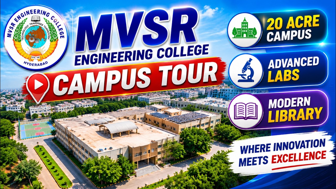 MVSR Engineering College Hyderabad | Facilities, Placements & Top Engineering Programs | MVSREC