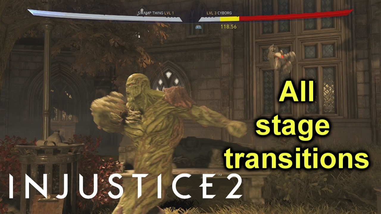 Injustice 2 - All stage transitions