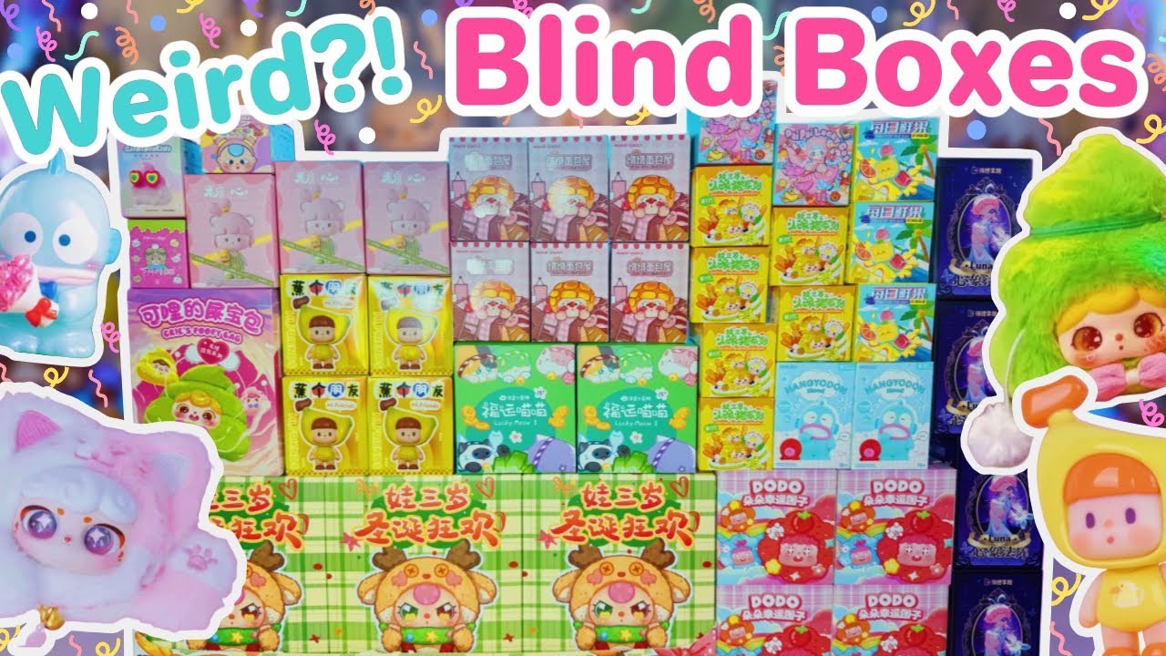THE WEIRDEST BLIND BOX UNBOXING!! *♡* BABY THREE, BEANS, AND MORE!!