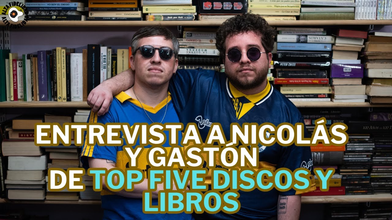 CHARLAMOS CON NICO Y GASTÓN DE LA DISQUERÍA TOP FIVE DISCOS Y LIBROS| ALTA FIDELIDAD 14/11/25
