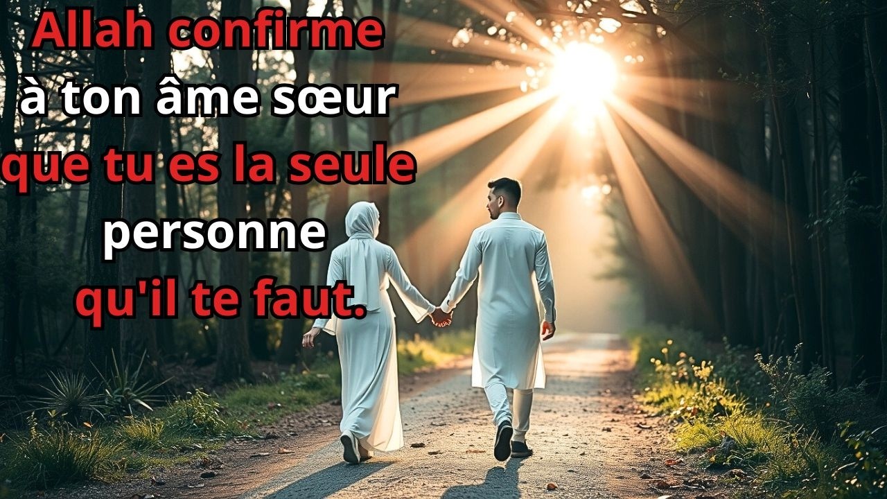 Votre conjoint(e) du Royaume reçoit un avertissement : Allah confirme que vous êtes l'Élu(e).
