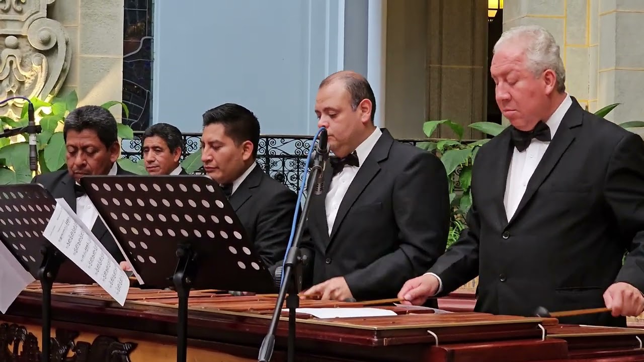 Marimba de Concierto del Palacio Nacional de la Cultura, Tardes de arte en Palacio. 28 de junio 2024