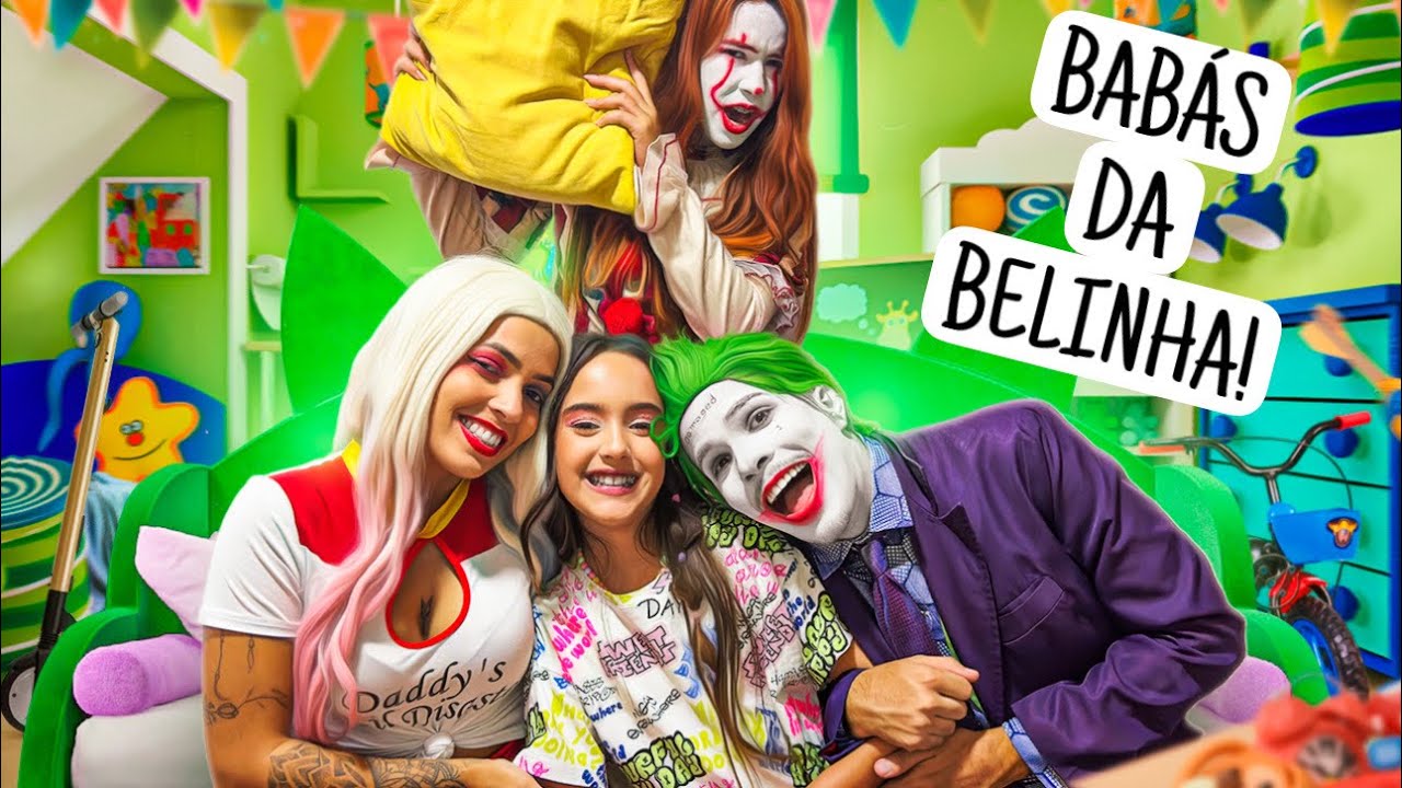 ARLEQUINA E CORINGA VIRARAM BABÁS DA BELINHA NO HOTEL E A PENNY ESTRAGOU TUDO
