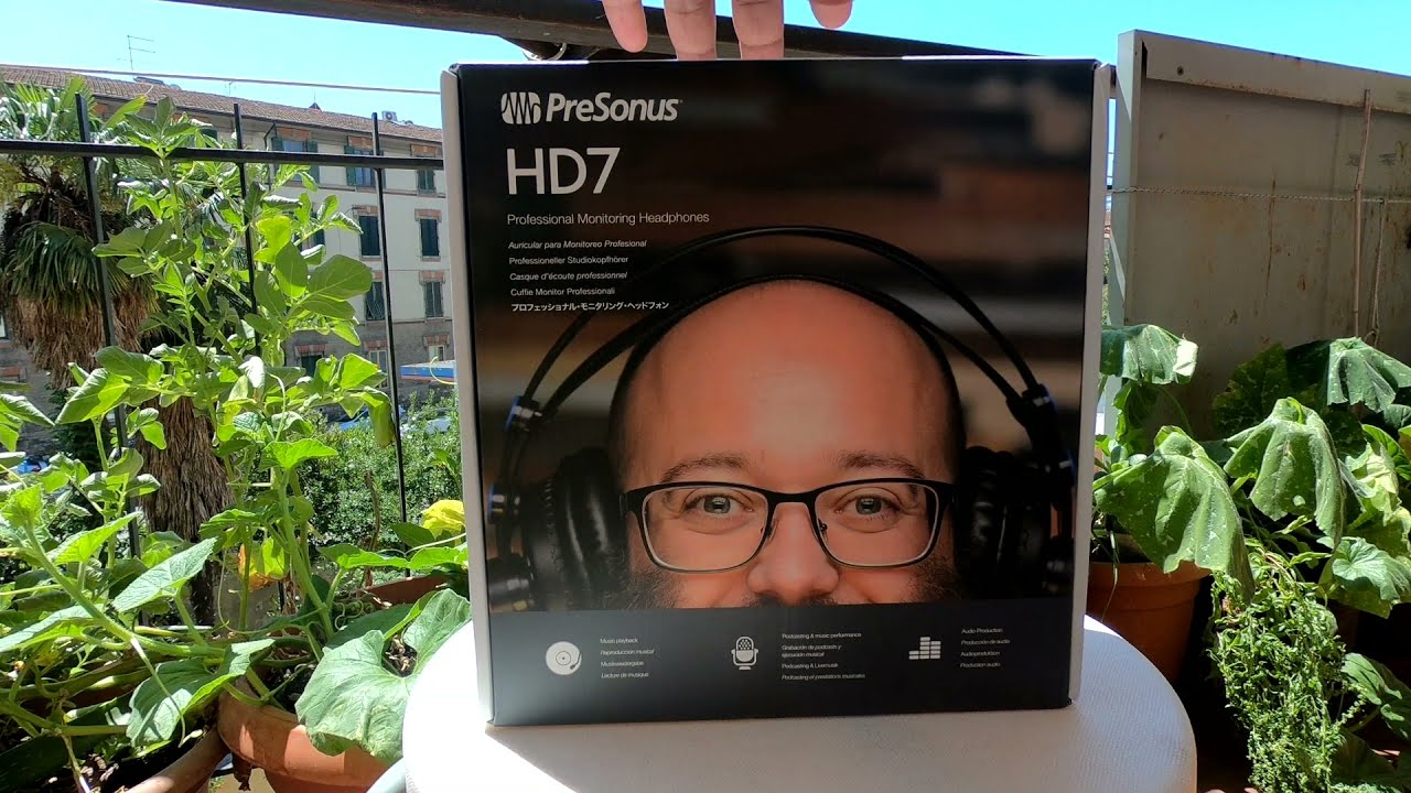PreSonus HD7 Originali Studio Headphon Unboxing 2021