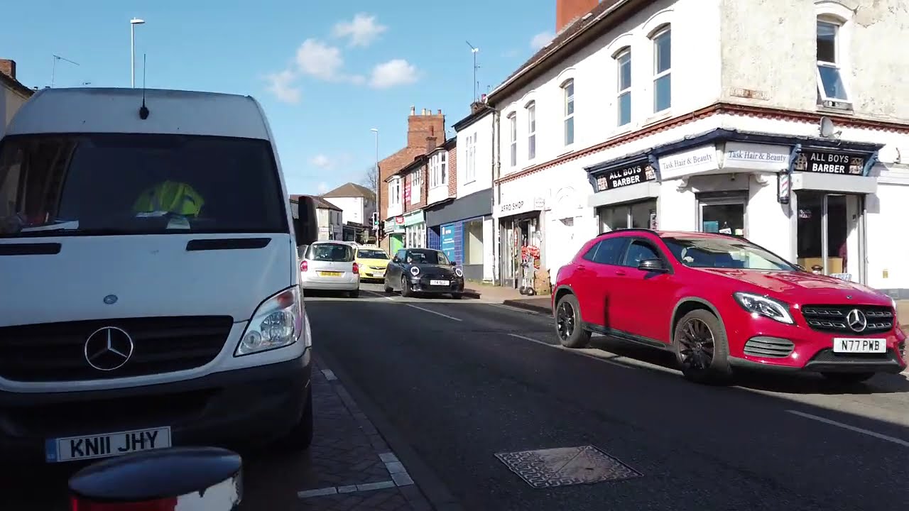 UK Wellingborough short walk in April 2025