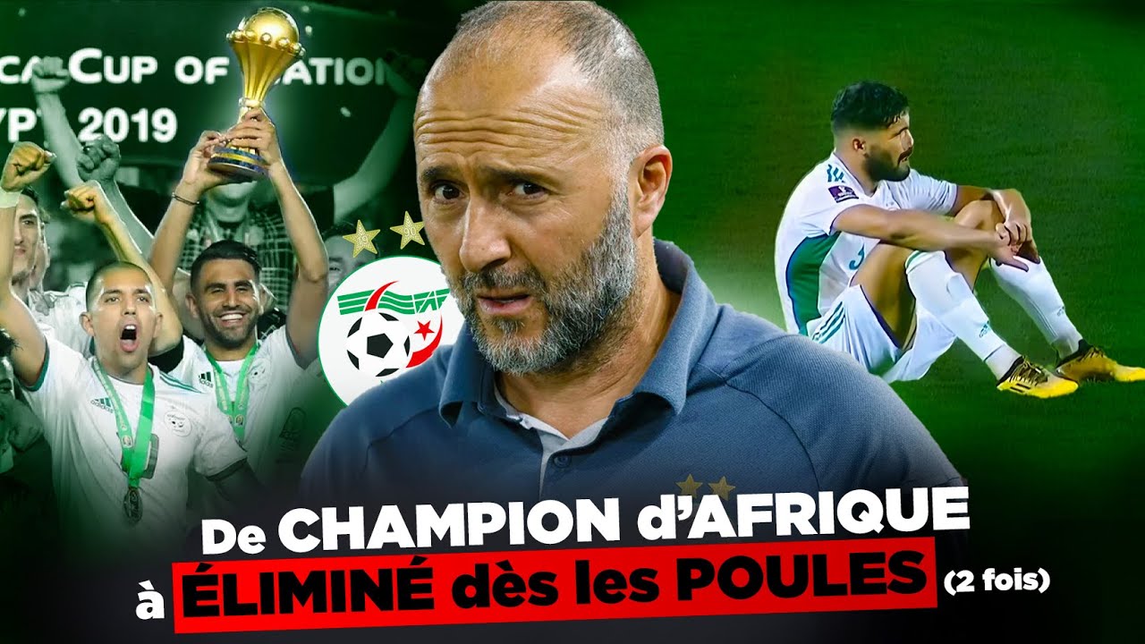🇩🇿 Comment l’ALGERIE est passée de CHAMPION D’AFRIQUE à éliminée dès les poules de la CAN !