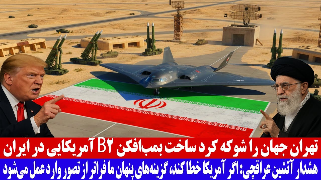 تهران جهان را شوکه کرد ساخت بمب افکن B2 آمریکایی در ایران