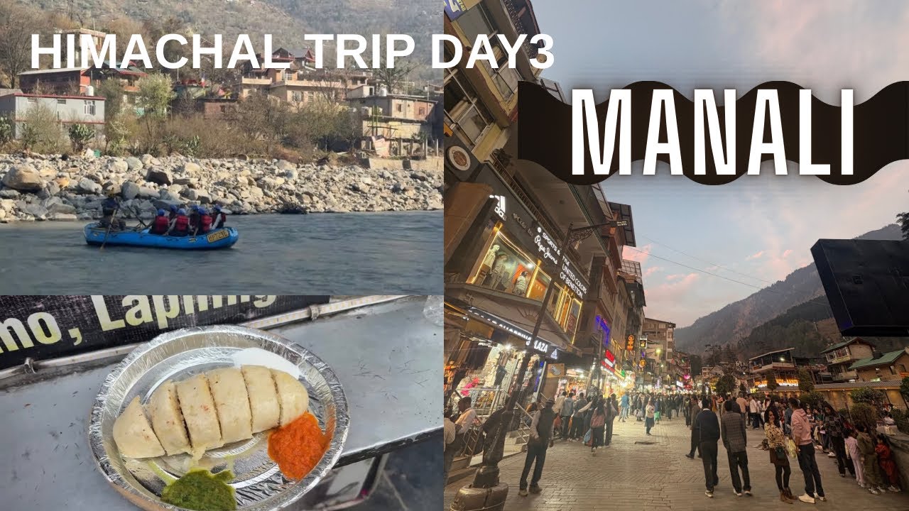 Bir to Manali Vlog | Scenic Road Trip + River Rafting in Kullu @Jatinbhankervlogs 