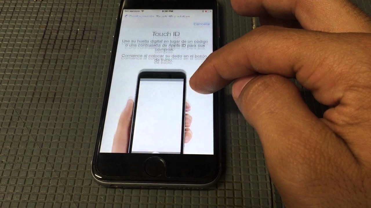 Problema con huella (touch id) de iPhone6