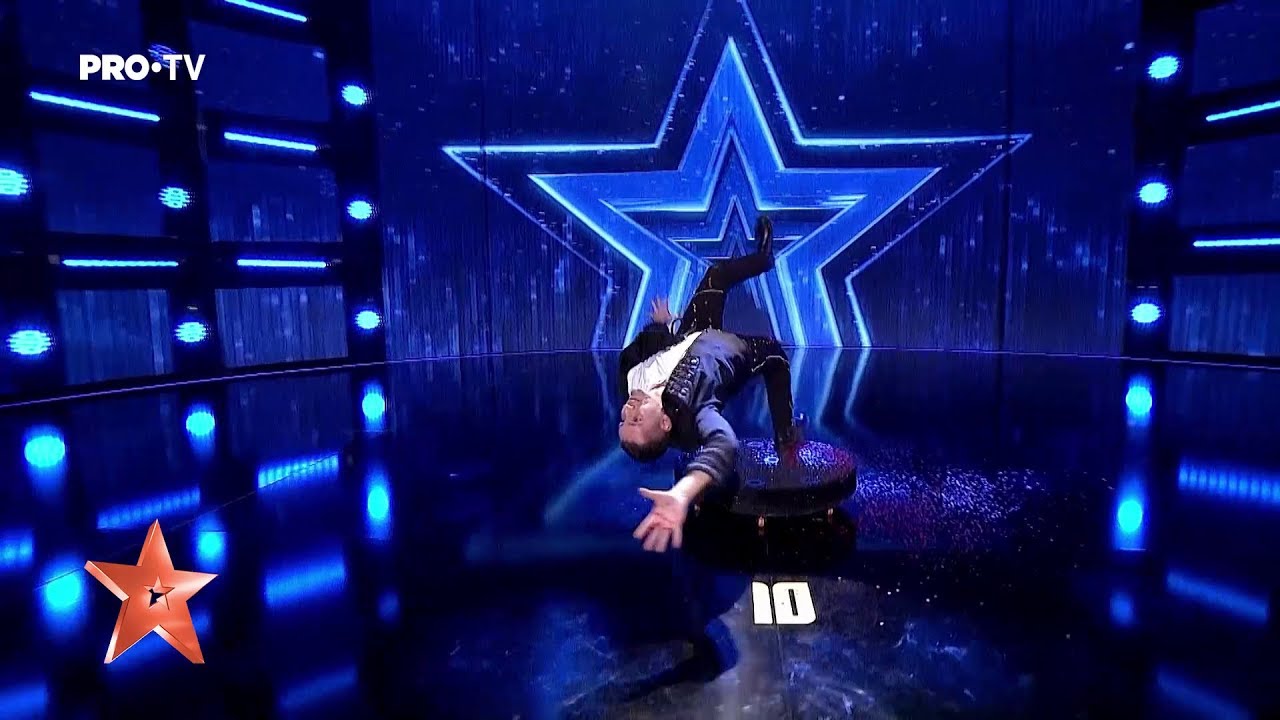 Momentul de magie care a zguduit scena Rom&acirc;nii au talent, la propriu
