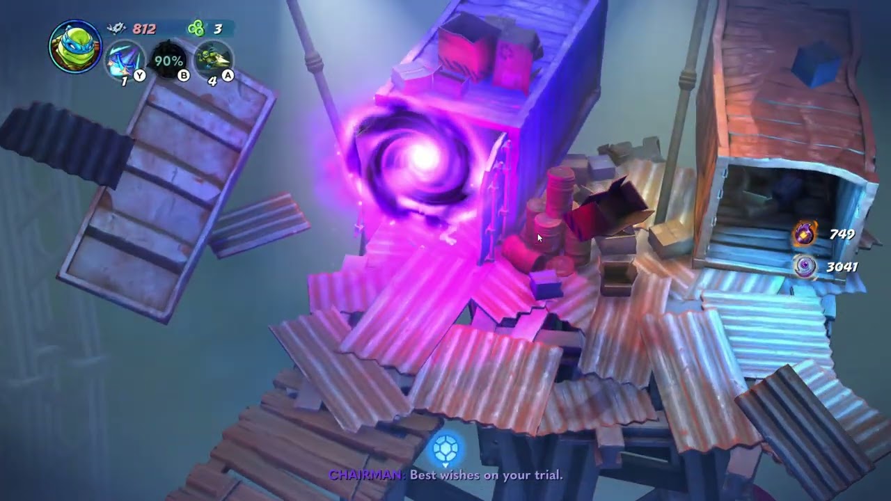 TMNT Splintered Fate  Any Percent 1 player   13min23sec