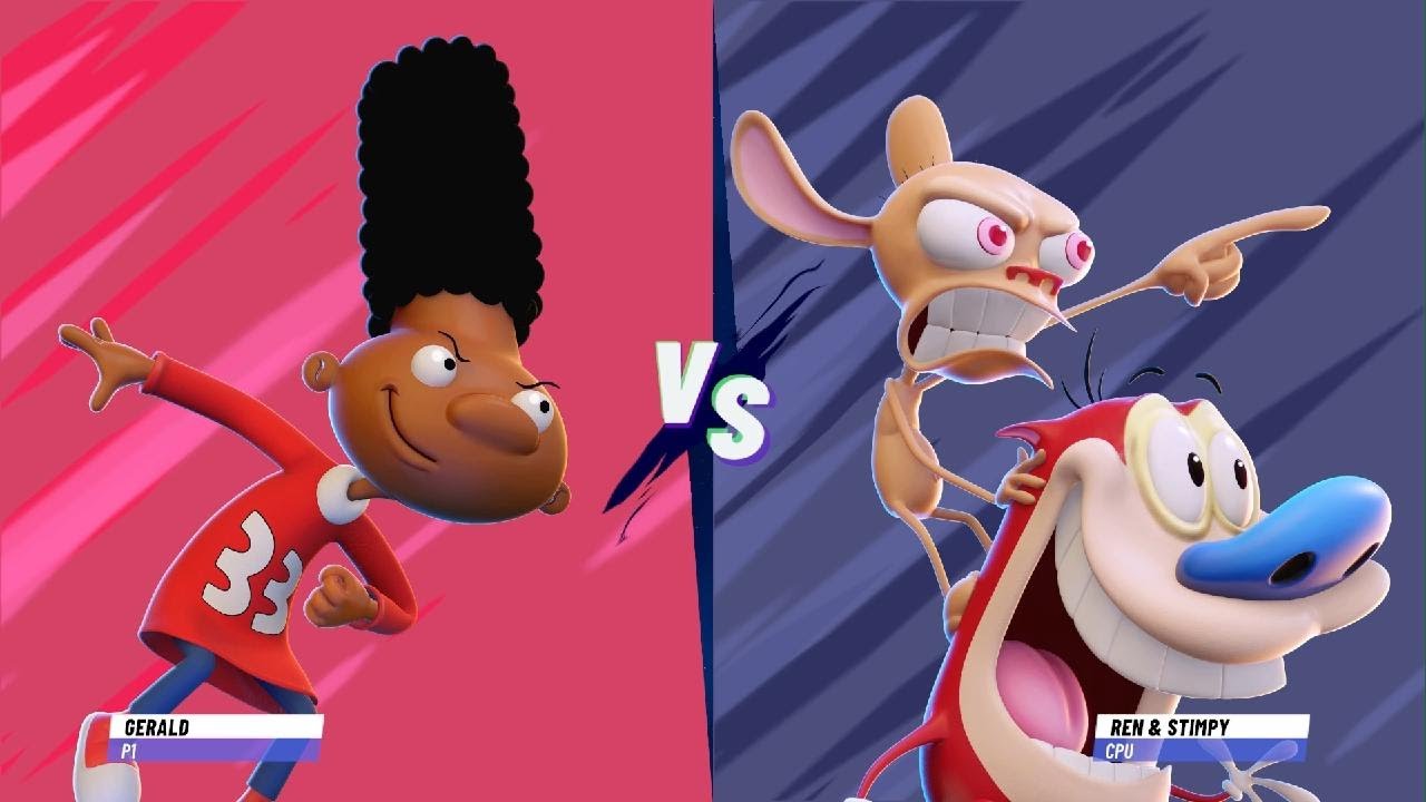 Nickelodeon All-Star Brawl 2:gerald gameplay