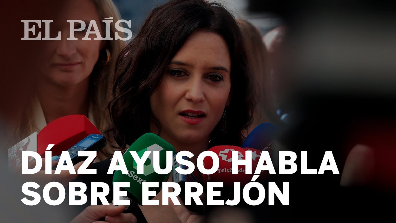 Isabel DÍAZ AYUSO celebra la candidatura de ERREJÓN: 