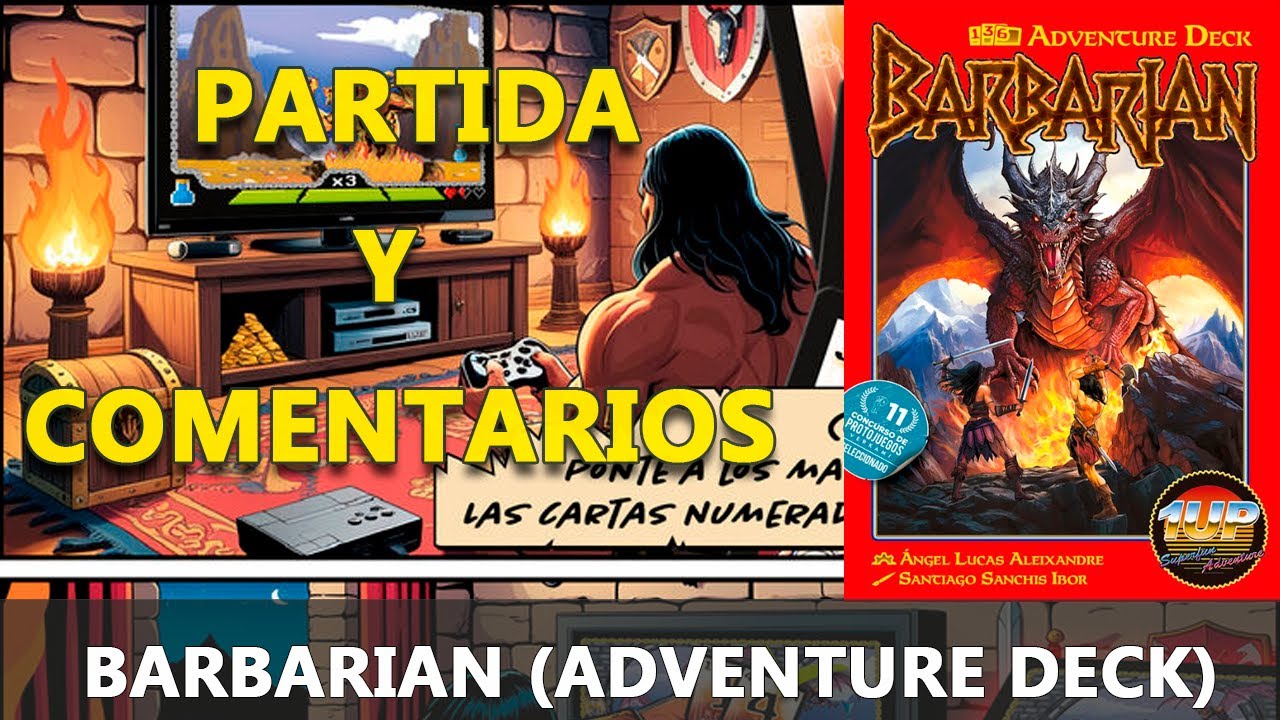 BARBARIAN (Adventure deck) en verkami