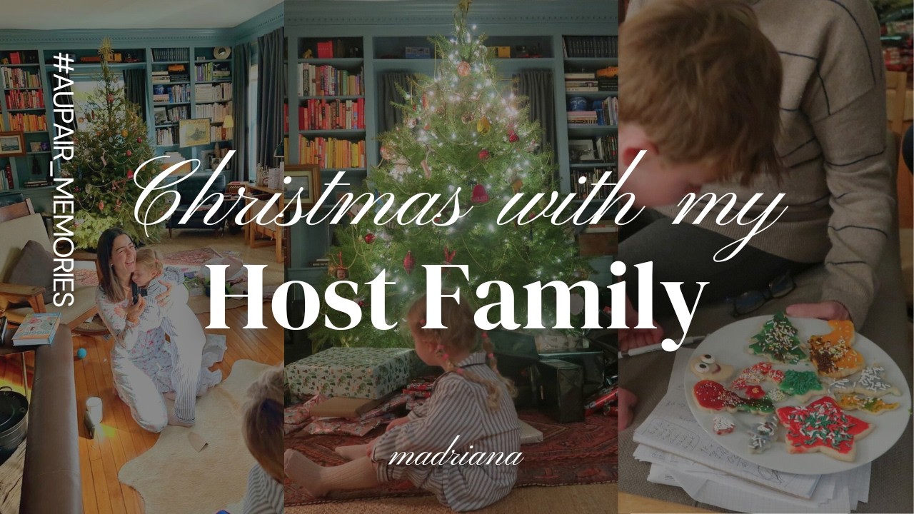 Xmas with my host family