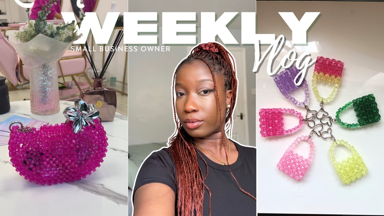 Small Business Vlog: Shopping for Bag Supplies, Finishing a Handmade Bag & Making Bag Charms